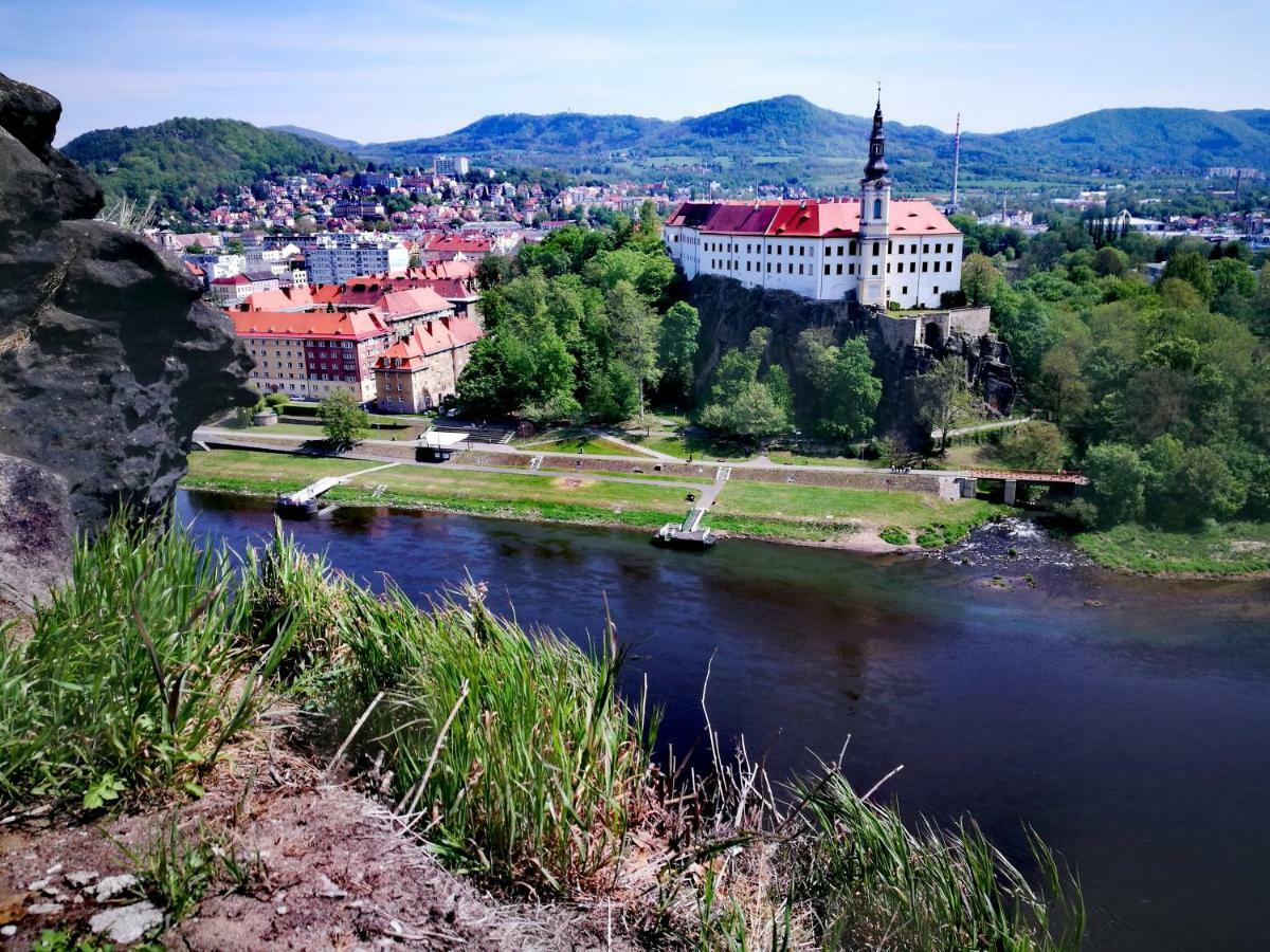 Apartmany Ivana Decin Luaran gambar
